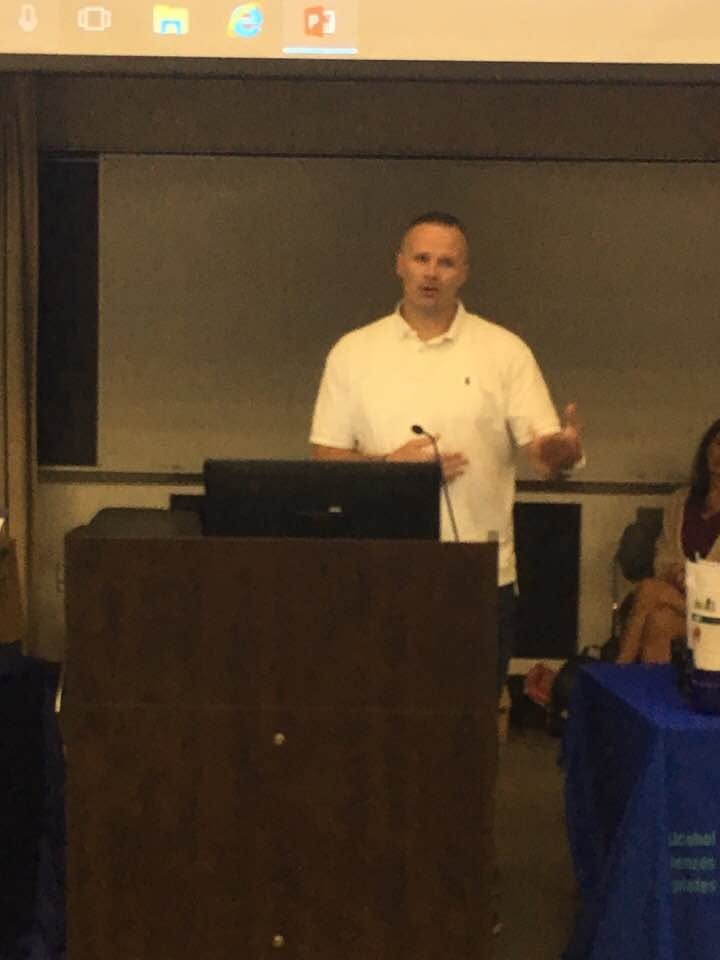 MY PAST BECAME MY PLATFORM. Fresh out of prison.... to speaking about recovery at the Morris County Police Academy.